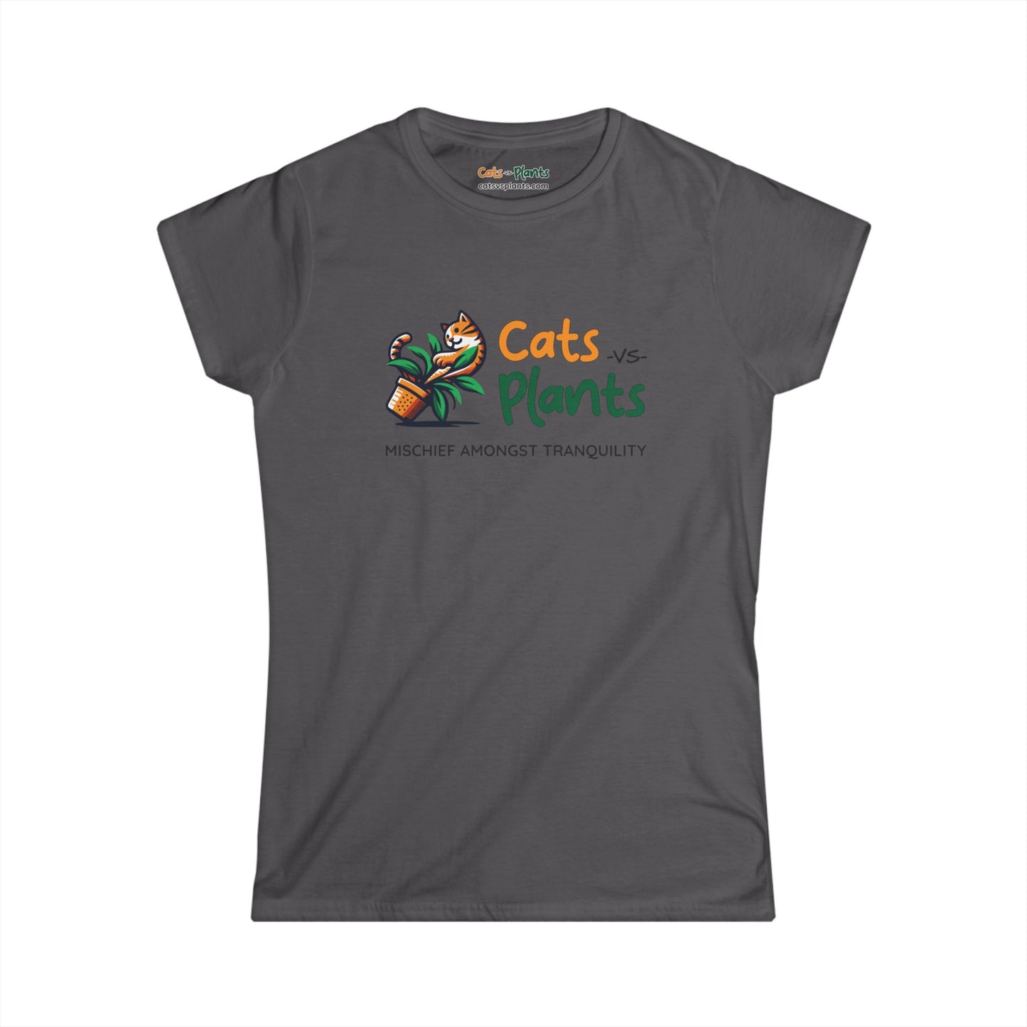 Cats vs Plants - Women's T-Shirt