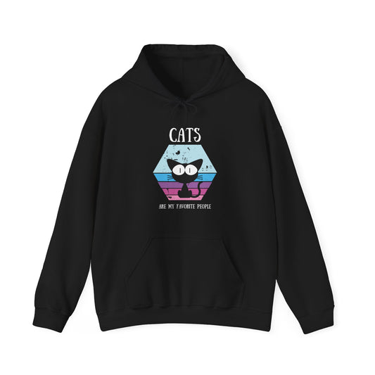 Cats Are My Favorite People - Hoodie