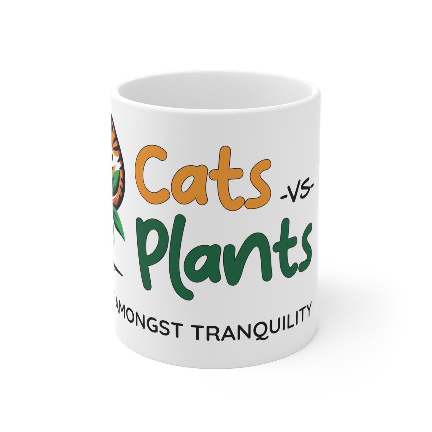 Cats vs Plants - Coffee Mug