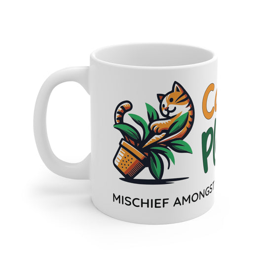 Cats vs Plants - Coffee Mug