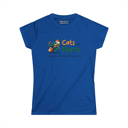 Cats vs Plants - Women's T-Shirt