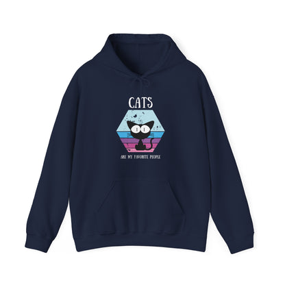 Cats Are My Favorite People - Hoodie