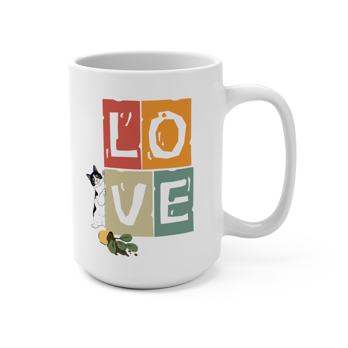 LOVE - Coffee Mug - 15oz