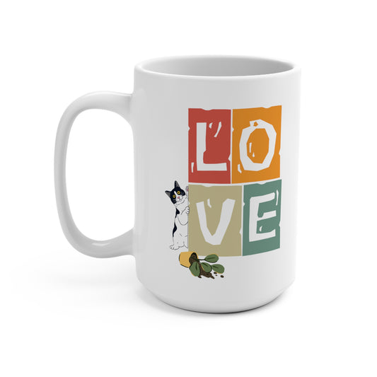 LOVE - Coffee Mug - 15oz