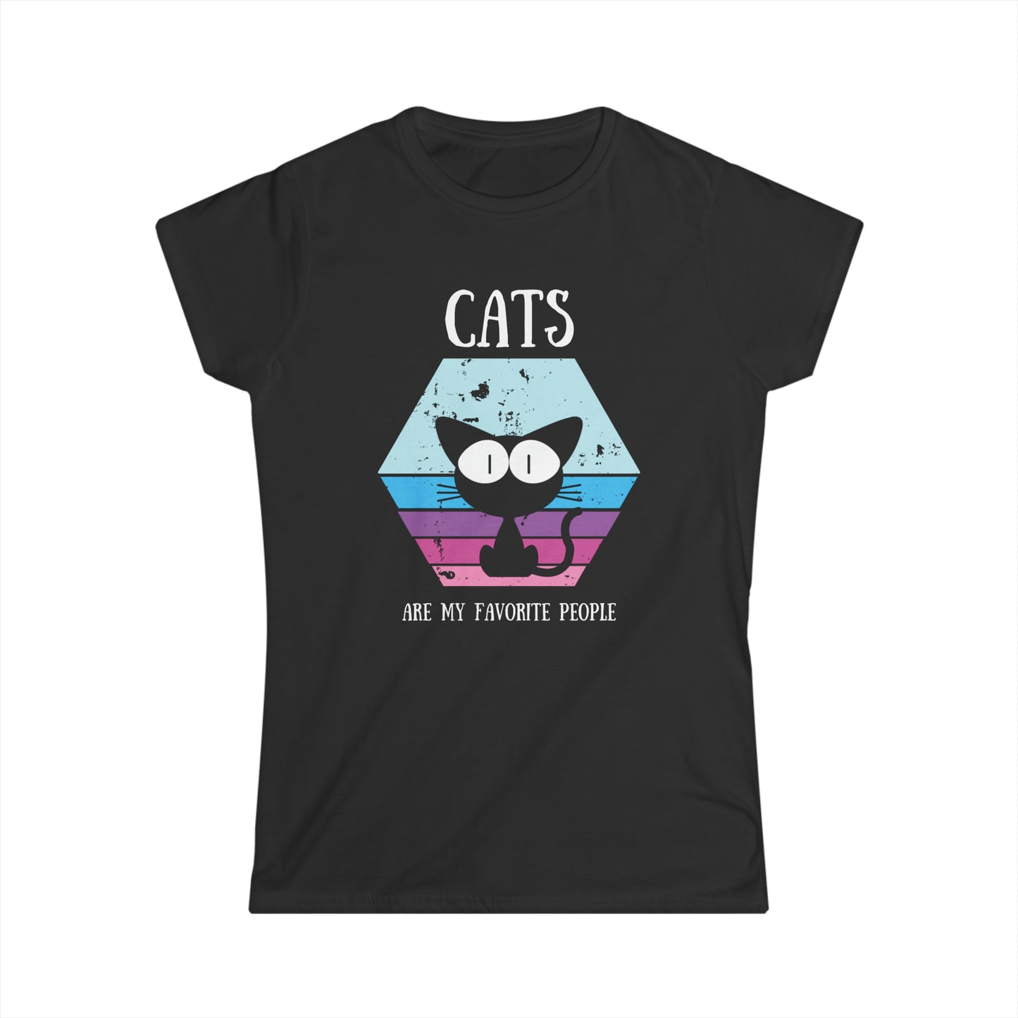 Cats Are My Favorite People - Women's T-Shirt