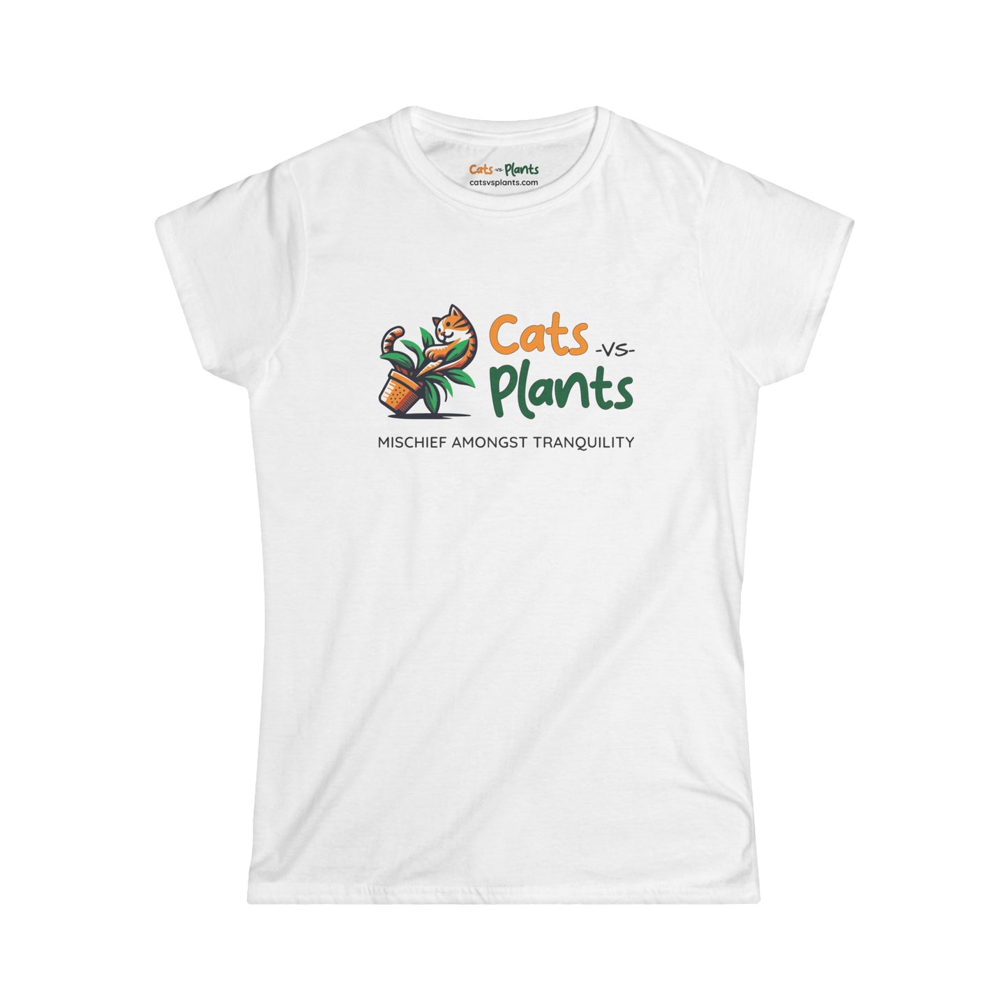 Cats vs Plants - Women's T-Shirt