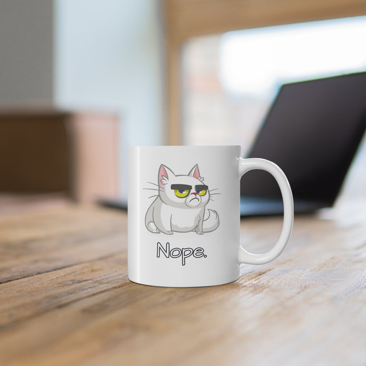 Nope. - Coffee Mug