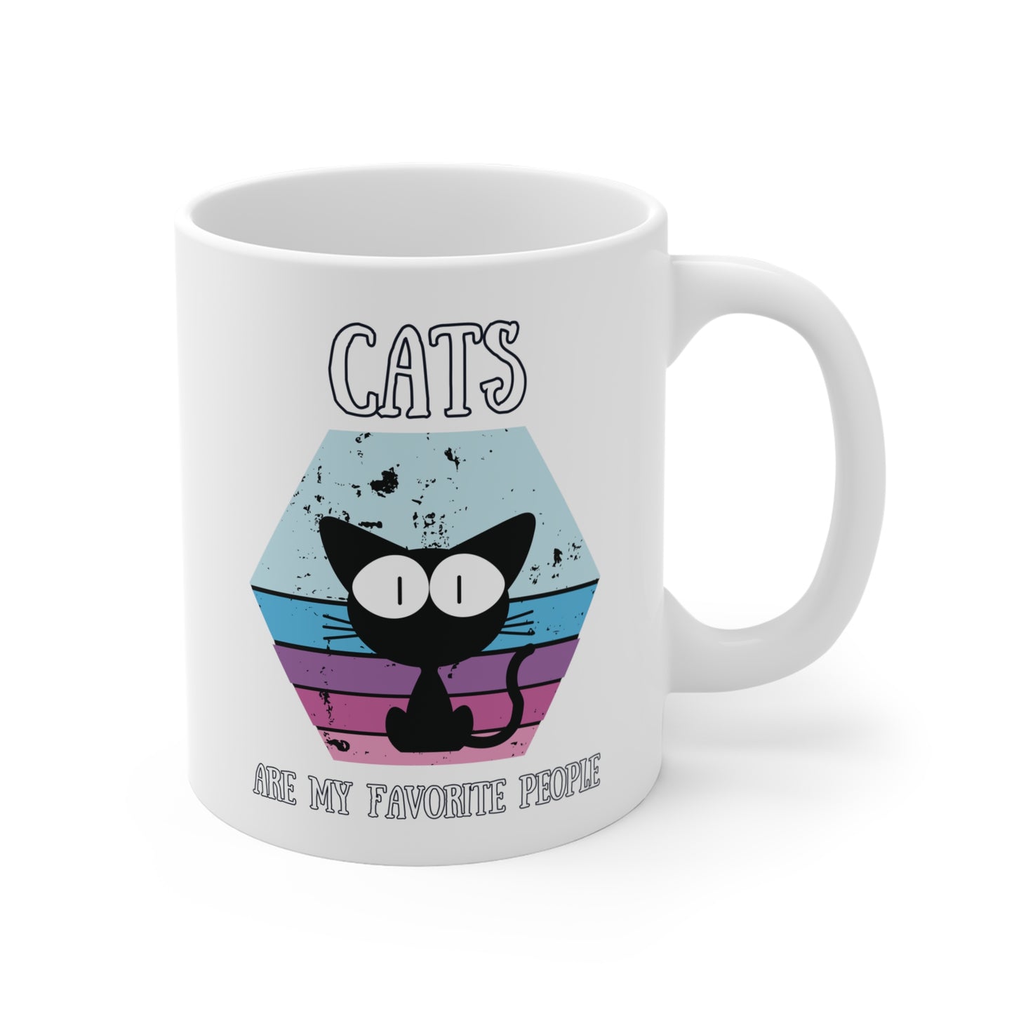 Cats Are My Favorite People - Coffee Mug