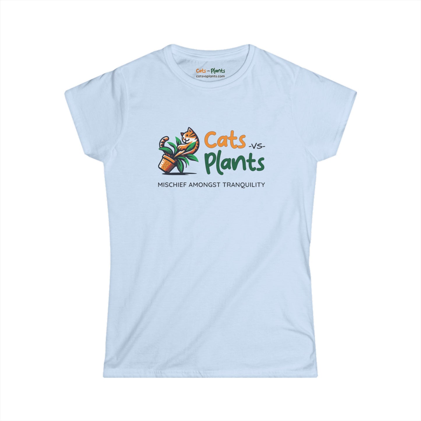 Cats vs Plants - Women's T-Shirt