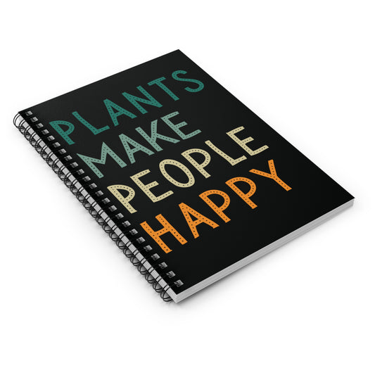 Plants Make People Happy - Journal